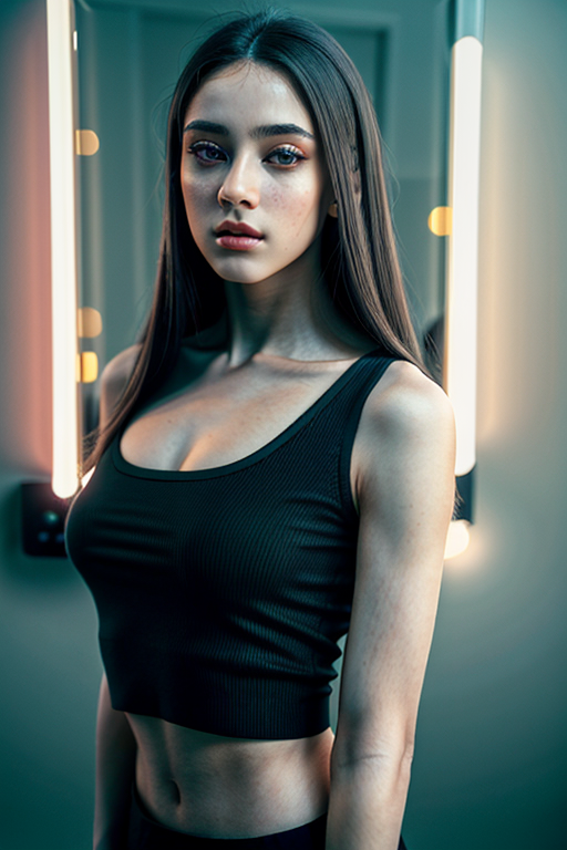 mirror photo poses girl